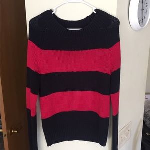 Women’s Gap waffle knit stripped sweater